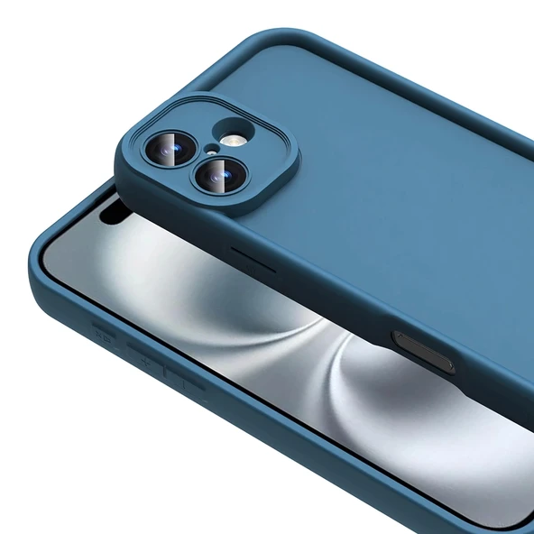 Apple iPhone 16 Kılıf Kamera Korumalı Zore Ananas Kapak - 7