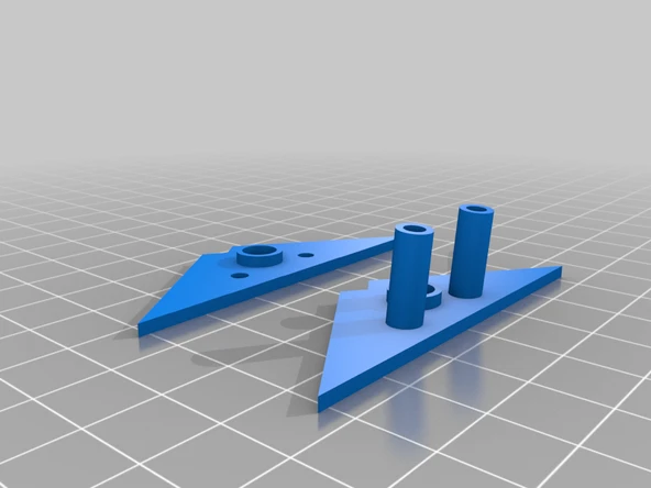 Byr Mini kehribar ledler için frontier ızgara braketi (Plastik Aparattır!!!) 3D - 2