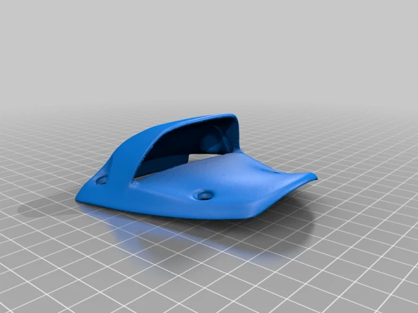 Byr Volvo Amazon P121 Otomatik (1965) Direksiyon Sütun Kapağı Plastik 3D Taramalar (Sadece Plastik Aparattır!!!) 3D - 2