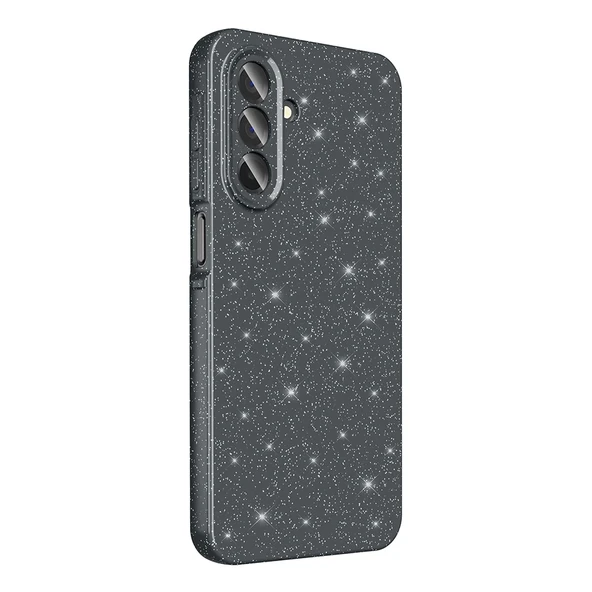 Galaxy A26 Kılıf Kamera Korumalı Simli Lüks Zore Koton Kapak - 8