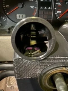 Byr Audi B3 80 90 Coupe Gauge Pod Direksiyon Sütunu Kapağı 893953515C (Plastik Aparattır!!!) 3D - 5