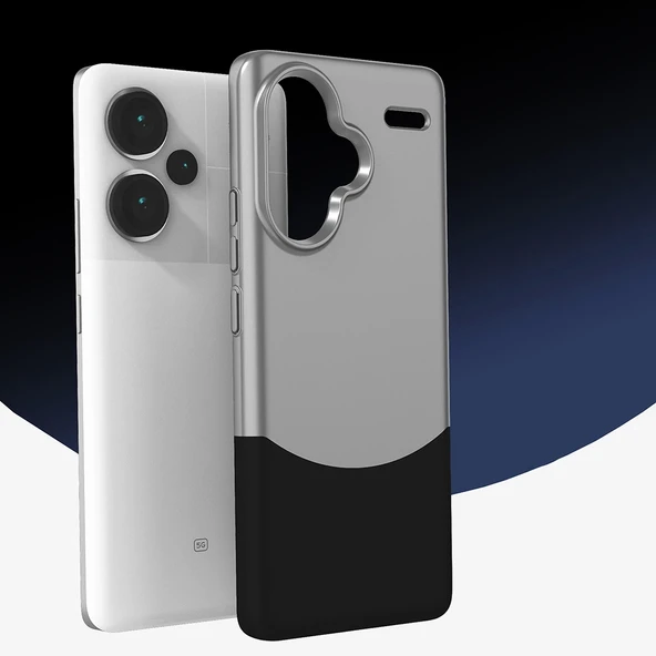 Xiaomi Redmi Note 13 Pro Plus 5G Kılıf Mıknatıslı Zore Duble Kapak - 3