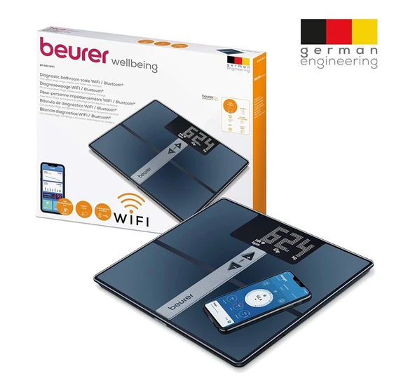 Beurer Bf 980 Wıfı Baglantılı Dıyagnoz Cam Tartı - Resim 3