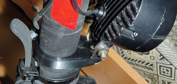 Byr Xiaomi M365 Far Montajı V2 (Sadece Plastik Aparattır!!!) 3D