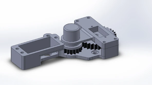 Byr C3 Corvette elektronik hız göstergesi dönüşümü (Sadece Plastik Aparattır!!!) 3D - Resim 2