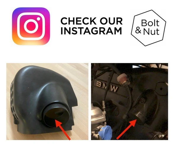 Hava Filtresi Fişi - BMW Moto Serie R için Hava Filtresi Hava Kutusu için Fiş (Plastik Aparattır!!!)