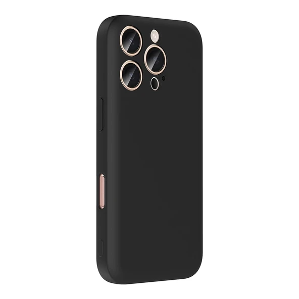 Apple iPhone 16 Pro Kılıf Kamera Korumalı Kartlık Hazneli Zore Vitra Kapak - 5