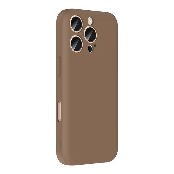 Apple iPhone 16 Pro Max Kılıf Kamera Korumalı Kartlık Hazneli Zore Vitra Kapak - 5