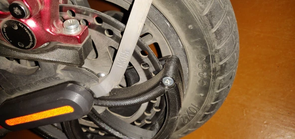 Byr [Desteklenmiyor] Xiaomi M365 Fren Disk Kapağı (Plastik Aparattır!!!) 3D - 4