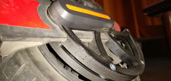 Byr [Desteklenmiyor] Xiaomi M365 Fren Disk Kapağı (Plastik Aparattır!!!) 3D - 3