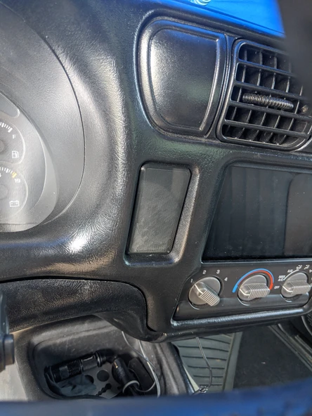Byr Chevy S10 Hava Yastığı Anahtarı boş çizgi paneli (Plastik Aparattır!!!) 3D - 5