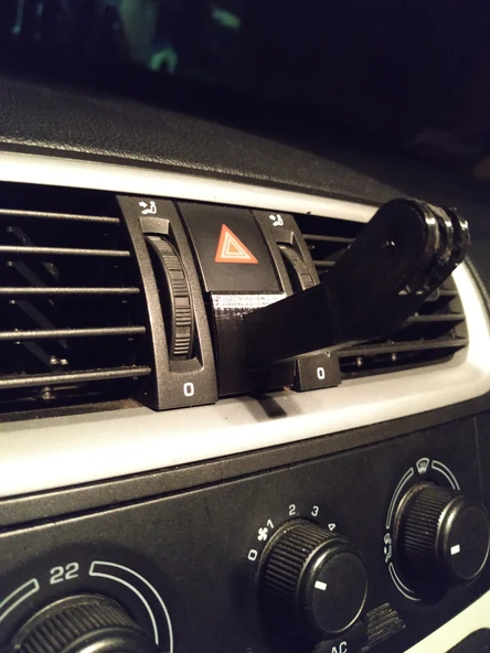 Byr Skoda Roomster gösterge paneli gadget (telefon, kamera) taban tutar (Sadece Plastik Aparattır!!!) 3D - 3