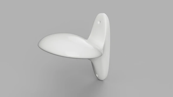 Byr Motosiklet kaskı duvar kancası (Plastik Aparattır!!!) 3D