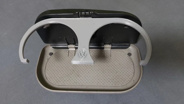 Byr VW T4 bardak tutucu (Sadece Plastik Aparattır!!!) 3D - 2