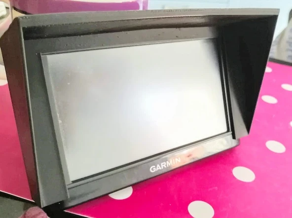 Nuvi 55 için güneş vizörü (güneş gölgesi Garmin Nuvi 55) (Plastik Aparattır!!!)