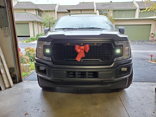 Byr 4 LED Sis Farkı Blinders / Maske DRL (Sadece Plastik Aparattır!!!) 3D - Resim 3