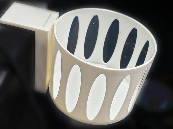 Byr Mazda MX5 Miata Büyük Kupa Tutucu (Sadece Plastik Aparattır!!!) 3D - 3