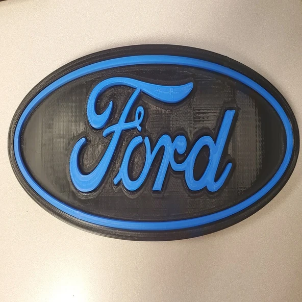 Ford logo duvar plakası (Plastik Aparattır!!!)