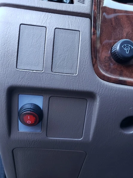 Toyota 4runner 3. Gen Yuvarlak Rocker Anahtar Paneli (Plastik Aparattır!!!)
