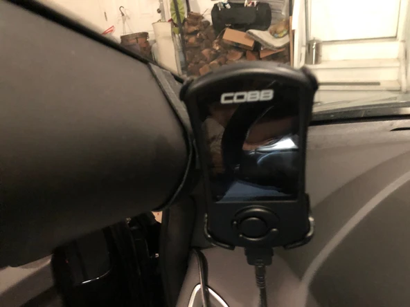Byr Ford Focus ST RS - Cobb AccessPort montajı - A Sütunu (Sadece Plastik Aparattır!!!) 3D - 3