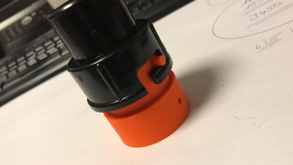 Byr Eura Mobil Atıksu Bağlantısı / Pantolon Bağlayıcısı (Sadece Plastik Aparattır!!!) 3D - 4