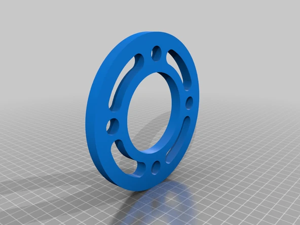 Byr Tekerlek Ara Ara PCD 4x100 5 ve 10mm kalınlığında Mini R55/56 (Sadece Plastik Aparattır!!!) 3D - Resim 3