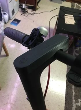 Byr Xiaomi M365 koruyucu kafa kapağı (Sadece Plastik Aparattır!!!) 3D - 2