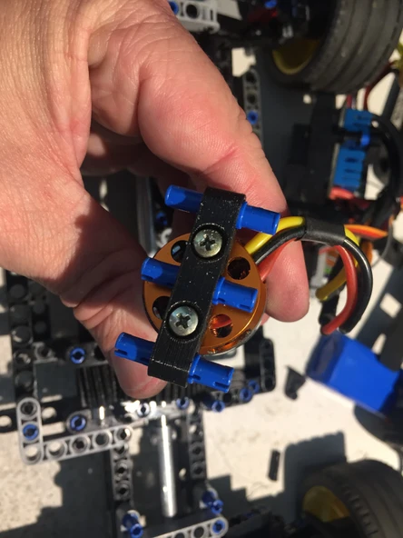 Fırçasız Motor Lego Adaptörü (Plastik Aparattır!!!) - 5