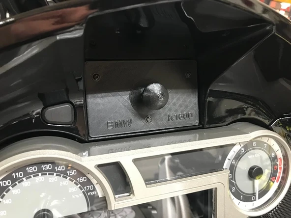 BMW K1600 için Dörtlü Kilit Gösterge Tablosu Adaptörü (Plastik Aparattır!!!)