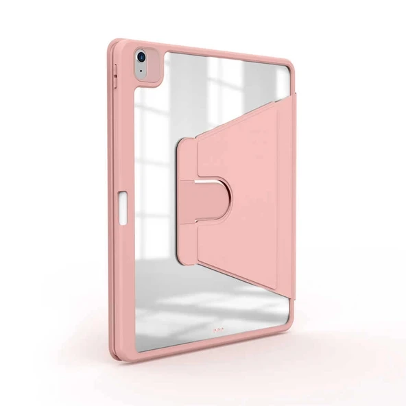 Apple iPad Air 11 2025 M3 Kılıf Zore Nayn Dönebilen Standlı Kılıf - 11