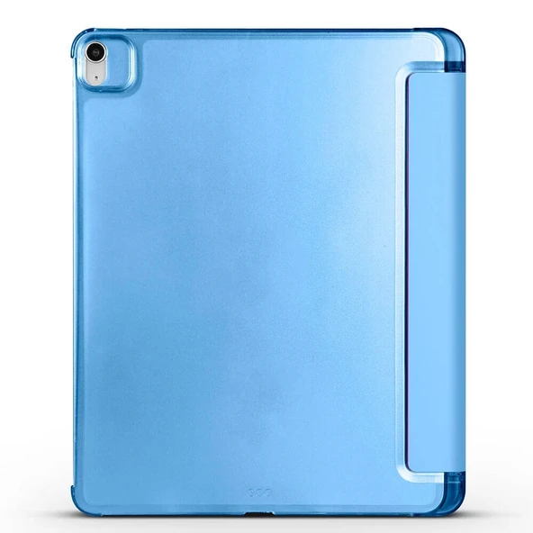 Apple iPad Air 11 2025 M3 Zore Smart Cover Kalem Bölmeli Standlı 1-1 Kılıf - 2