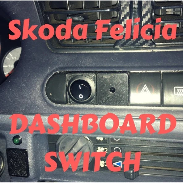 Skoda Felicia Gösterge Tablosu Anahtarı / LED (Plastik Aparattır!!!)