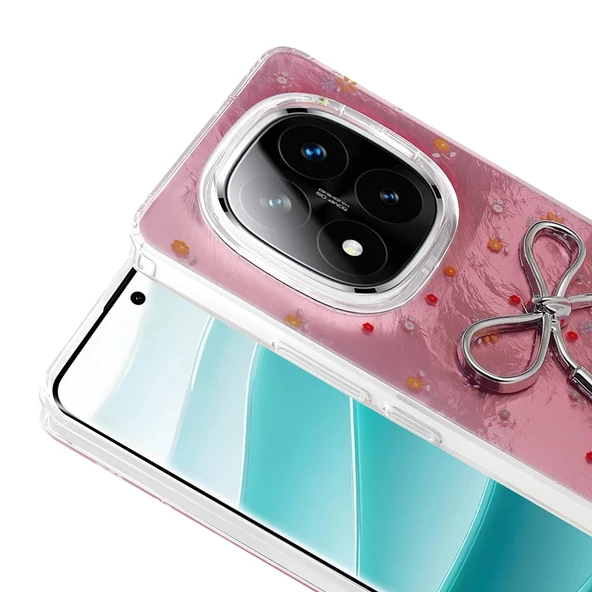 Xiaomi Redmi Note 14 Pro 4G Kılıf Kamera Korumalı Figürlü Zore Ponti Silikon Kapak - 3