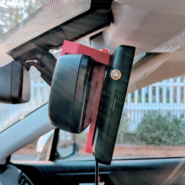 Byr RV yedek kamera LCD braketi (Sadece Plastik Aparattır!!!) 3D - 3