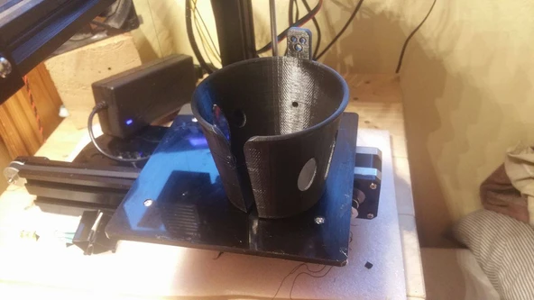 Byr Universal Cup Tutucu (esas olarak araba için) (Sadece Plastik Aparattır!!!) 3D - 2