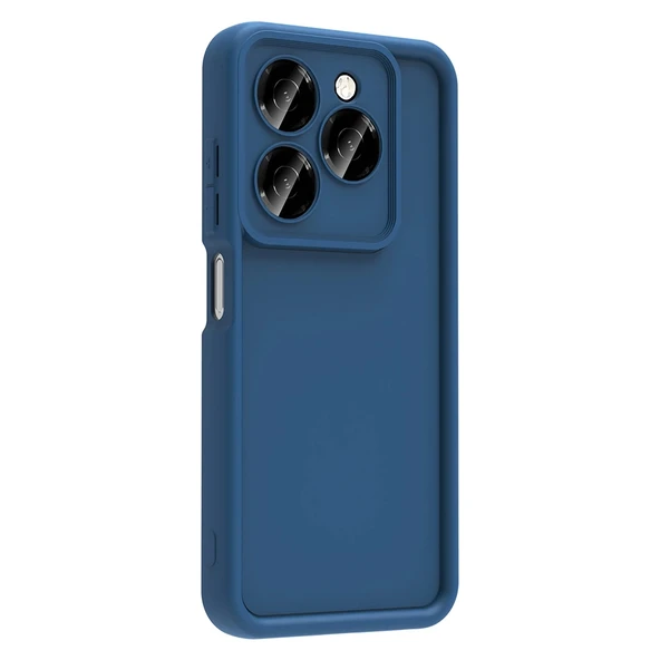 Tecno Spark 20 Pro 5G Kılıf Kamera Korumalı Zore Ananas Kapak - Resim 8