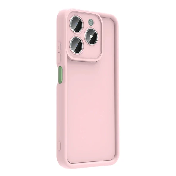 Realme C61 Kılıf Kamera Korumalı Zore Ananas Kapak - 8