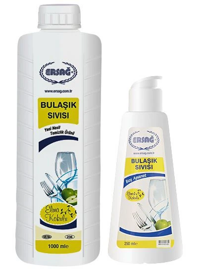 ERSAĞ APARATLI ELMALI BULAŞIK SIVISI 1 LT