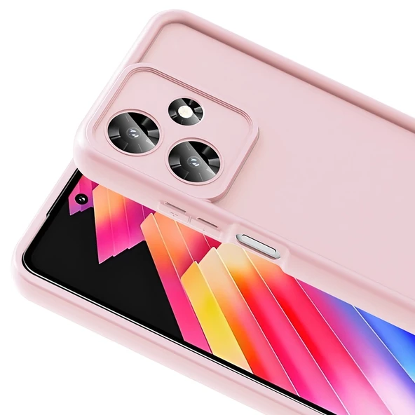İnfinix Hot 30 Kılıf Kamera Korumalı Zore Ananas Kapak - 9