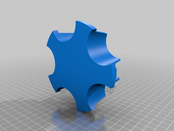 Byr Alaşım Jant Göbeği Kapağı - Toyota Camry - 1998 (Sadece Plastik Aparattır!!!) 3D - Resim 2