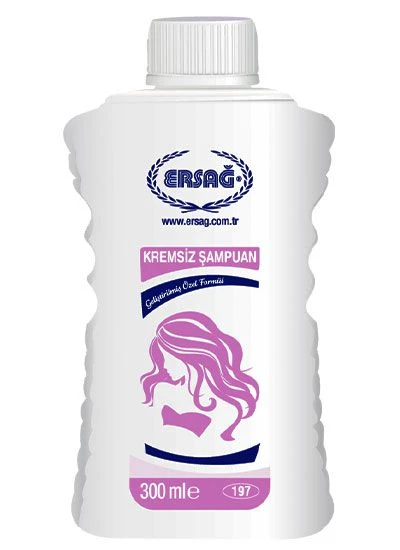 ERSAĞ KREMSİZ ŞAMPUAN 300 ML