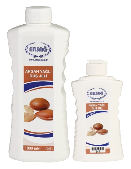 ERSAĞ APARATLI ARGAN YAĞLI DUŞ JELİ 1 LT