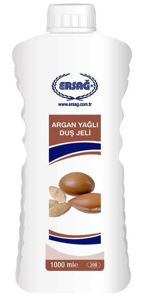ERSAĞ ARGAN YAĞLI DUŞ JELİ 1000 ML