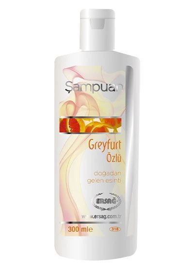 ERSAĞ GREYFURT ÖZLÜ ŞAMPUAN 300 ML