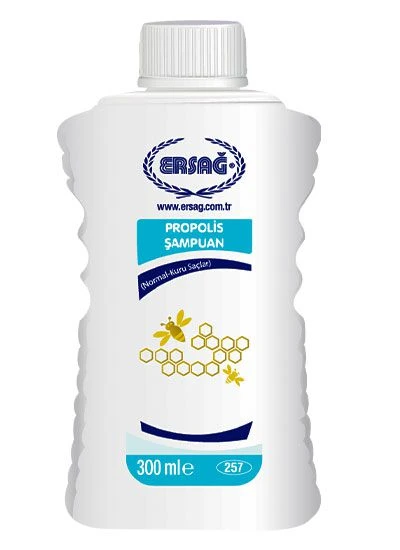 ERSAĞ PROPOLİSLİ ŞAMPUAN (NORMAL-KURU SAÇLAR) 300 ML