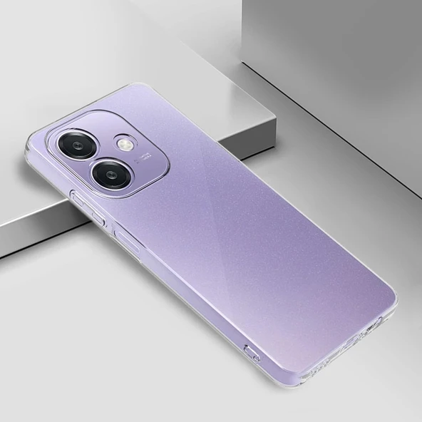 Oppo A3 Kılıf Zore Süper Silikon Kapak - 5