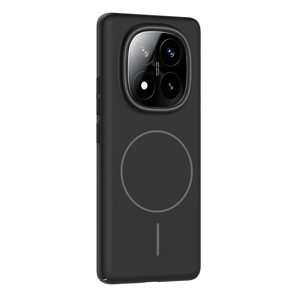Xiaomi Redmi Note 14 Pro 4G Kılıf M-safe Şarj Özellikli Zore Ruby Sert Kapak - 2