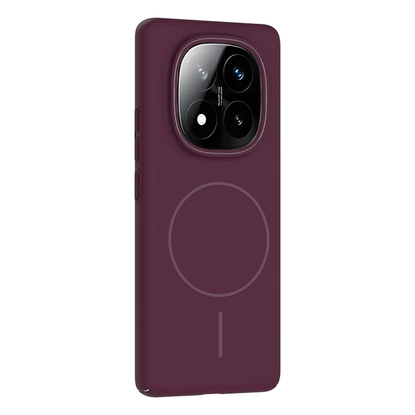 Xiaomi Redmi Note 14 Pro 4G Kılıf M-safe Şarj Özellikli Zore Ruby Sert Kapak - 6