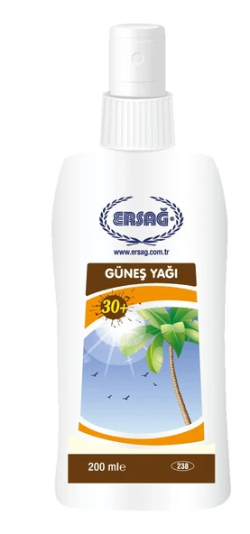 ERSAĞ GÜNEŞ YAĞI 200 ML