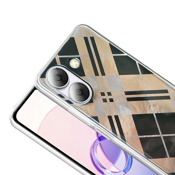 Xiaomi Redmi 13C Kılıf Desenli Zore Mep Kapak - 3